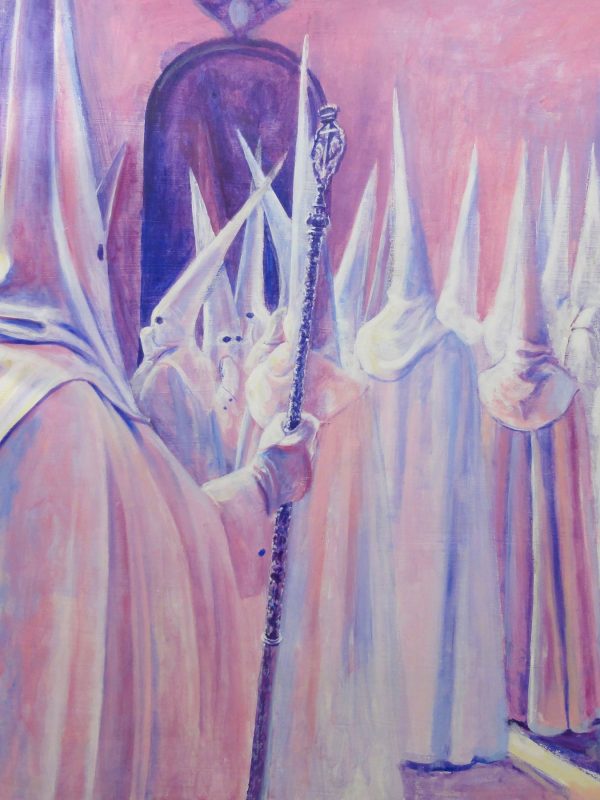 Bosque blanco.Year 2012. Acrylic on panel 60 x 80 cm- 24,6¨x 31,5¨